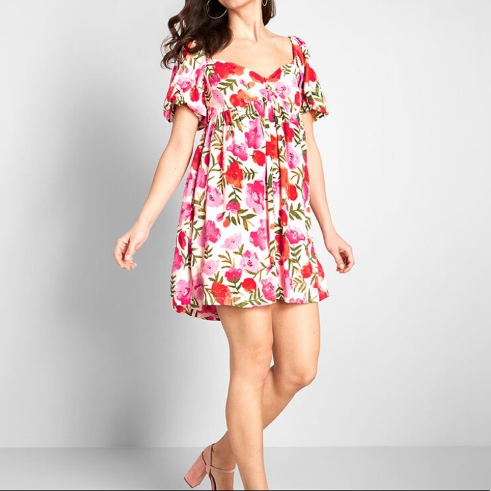 True Watercolors Babydoll Dress